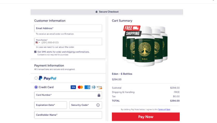 Eden -secure-checkout image